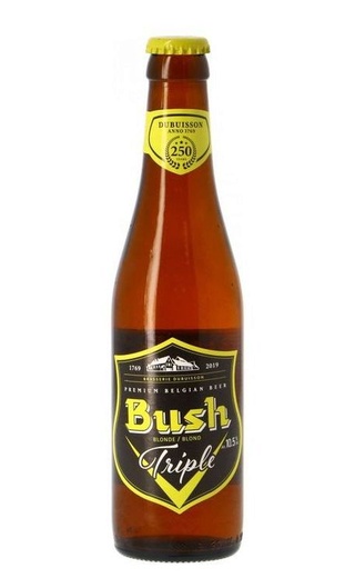 фото пиво Dubuisson Bush Triple 24&nbsp;шт. 0,33 л