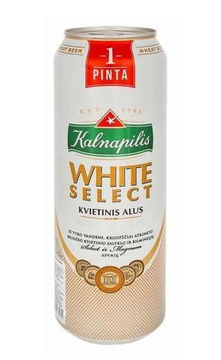 фото пиво Kalnapilis White Select 24&nbsp;шт. 0,568 л