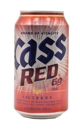 Пиво Cass Red 24&nbsp;шт.&nbsp;0,355&nbsp;л
