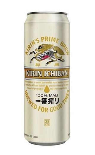 фото пиво Kirin Ichiban 24&nbsp;шт. 0,5 л