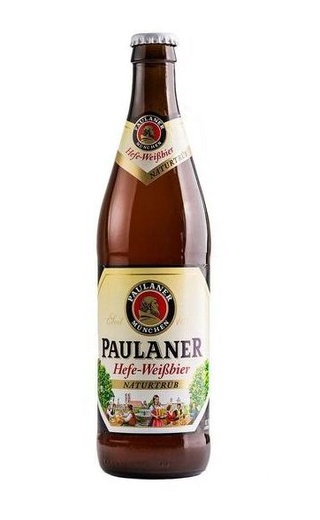 фото пиво Paulaner Hefe-Weissbier Naturtrub 20&nbsp;шт. 0,5 л