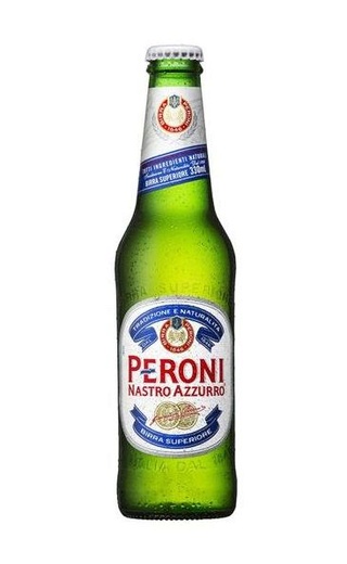 фото пиво Peroni Nastro Azzurro 24&nbsp;шт. 0,33 л