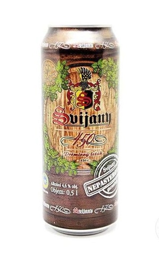 фото пиво Svijany 450 24 шт. 0,5 л