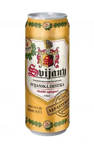 фото пиво Svijany Svijanska Desitka 24 шт. 0,5 л