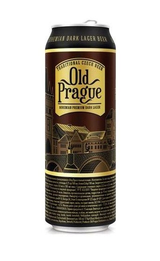 фото пиво Old Prague Bohemian Premium Dark Lager 24&nbsp;шт. 0,5 л