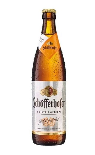 фото пиво Schofferhofer Kristallweizen 18&nbsp;шт. 0,5 л