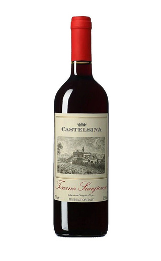 Вино Castelsina Toscana Sangiovese 2018 0,75 л