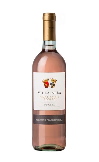 Боттер Вилла Альба Пино Гриджио Розато 2018 0.75 л фото вино Botter Villa Alba Pinot Grigio Rosato 2018 0,75 л