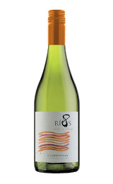 Вино Undurraga 8 Rios Chardonnay 2019 0,75 л