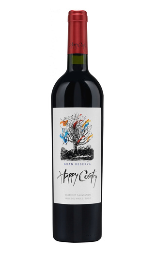 Хеппи Кантри Каберне Совиньон Гран Резерва 0.75 л фото вино Happy Country Cabernet Sauvignon Gran Reserva 0,75 л