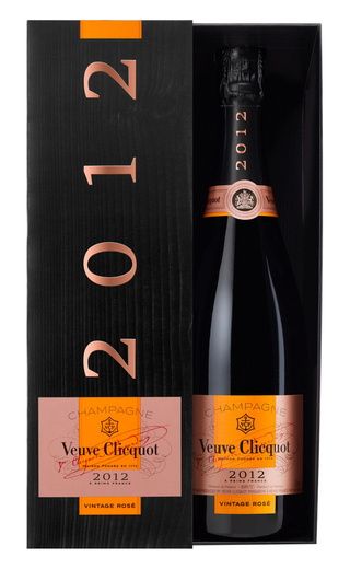 Шампанское Veuve Clicquot Vintage Rose 2012 цена 0,75 л в коробке