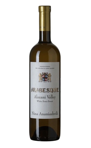 Ваинмен Арабески Алазанская Долина Белое 2018 0.75 л фото вино Wineman Arabesque lazani Valley White 2018 0,75 л