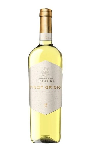 Массерия Трайоне Пино Гриджио Терре Сичилиане 0.75 л фото вино Masseria Trajone Pinot Grigio Terre Siciliane 0,75 л