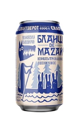 Пиво Волковская Бланш де Мазай 24 шт. 0,33 л