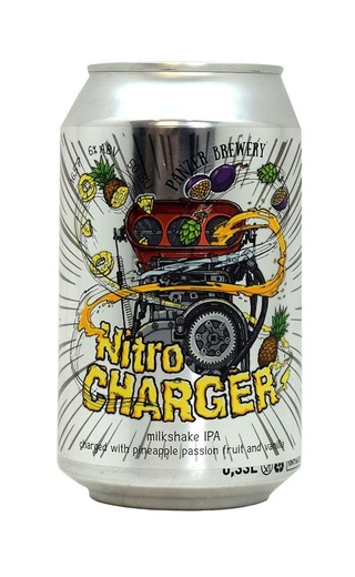 фото пиво Panzer Nitrocharger Pineapple Pasion Fruit 0,33 л