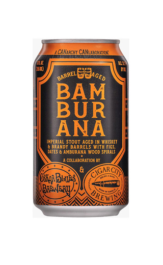 фото пиво Oskar Blues Barrel Aged Bamburana 24&nbsp;шт. 0,355 л