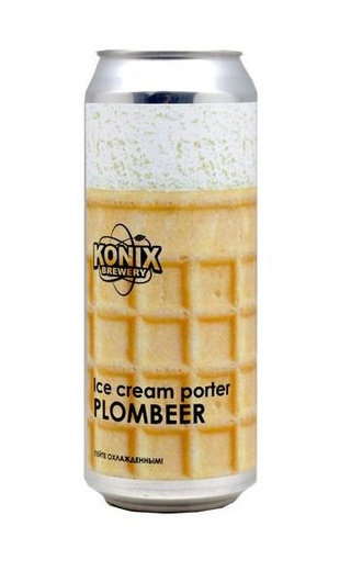 фото пиво Konix Ice Cream Porter Plombeer 0,45 л