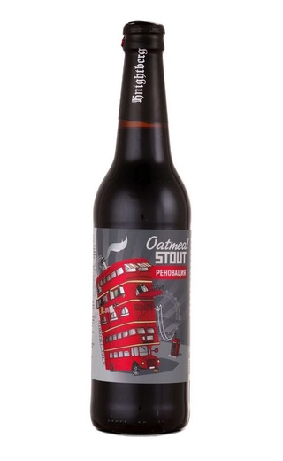 фото пиво Knightberg Oatmeal Stout Renovacia 0,5 л