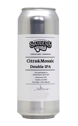 Пиво Салденс Цитра & Мозаик Дабл ИПА 20 шт. 0,5 л