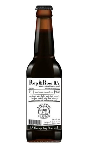 фото пиво De Molen Rep & Roer BA Whisky Blend 24&nbsp;шт. 0,33 л