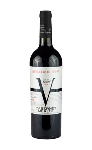 фото вино Villa Krim Author's Collection Cabernet-Merlot 2018 0,75 л