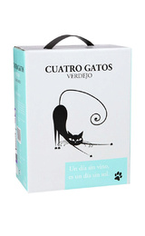 Вино Navarro Lopez Cuatro Gatos Verdejo 3 л