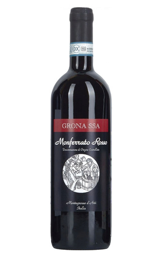 Грона ССА Монферрато Россо 2015 0.75 л фото вино Grona SSA Monferrato Rosso 2015 0,75 л