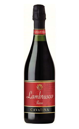 Игристое вино Cavatina Lambrusco Rosso 0,75 л