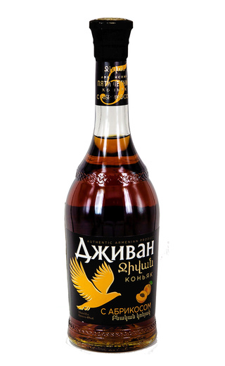 фото бренди Dzhivan Apricot 0,5 л
