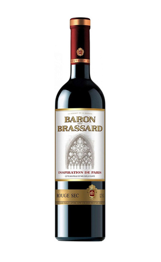 Вино Baron du Brassard Rouge Sec 0,75 л