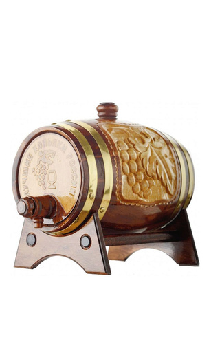 Лезгинка КВ Бочонок 1.5 л фото коньяк Lezginka KV Barrel 1,5 л