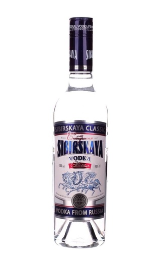 Сибирская Классик 0.5 л фото водка Sibirskaja Classic 0,5 л