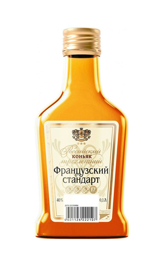 фото коньяк French Standard 3 Stars 0,1 л