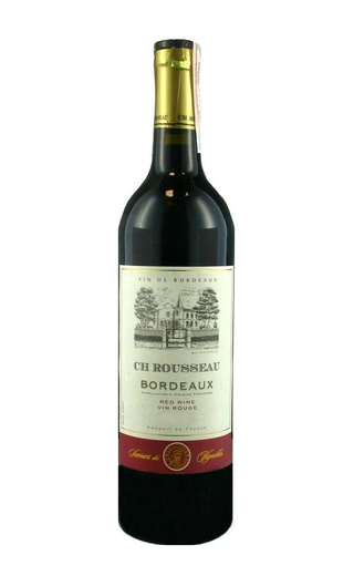 Ш Руссо Бордо Красное 0.75 л фото вино Ch Rousseau Bordeaux Red 0,75 л