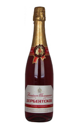 Игристое вино Дербентское Российское шампанское Полусладкое 0,75 л
