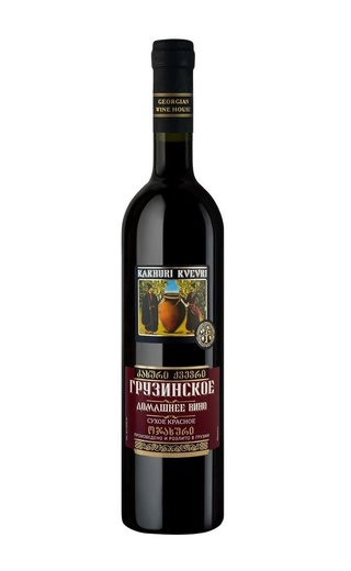 Вино Kakhuri Kvevri Domashnee Red Dry 0,7 л