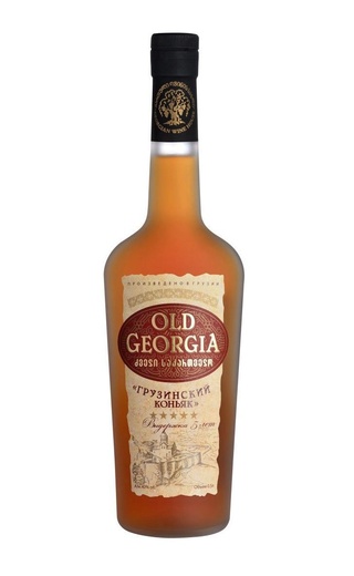 Старая Грузия 5 лет 0.5 л фото коньяк Old Georgia 5 years old 0,5 л