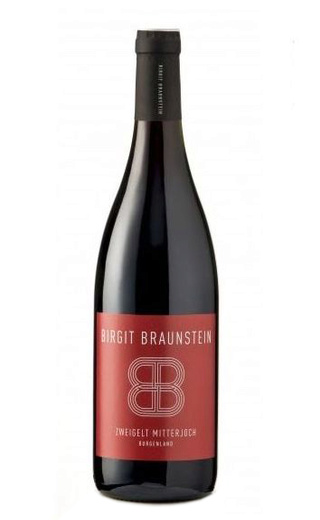 Биргит Браунштайн Цвайгельт Миттерйох Бургенланд 2017 0.75 л фото вино Birgit Braunstein Zweigelt Mitterjoch Burgenland 2017 0,75 л