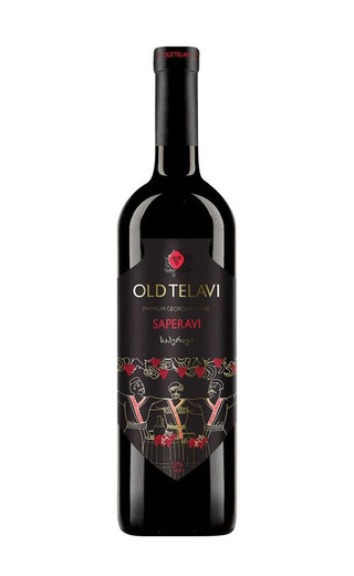фото вино Old Telavi Saperavi 0,75 л