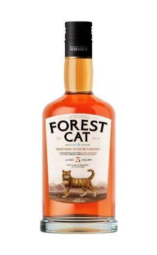 фото виски Forest Cat 5 Years Old 0,5 л