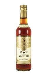 Коньяк Татспиртпром Три звезды