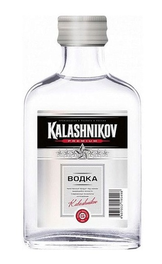 Калашников Премиум 0.1 л фото водка Kalashnikov Premium 0,1 л