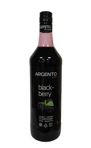Ардженто Ежевика 1 л фото сироп Argento Blackberry 1 л