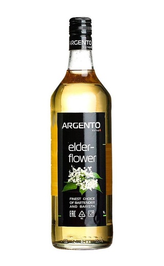 Ардженто Бузина 1 л фото сироп Argento Elderflower 1 л