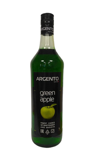 Ардженто Яблоко 1 л фото сироп Argento Green Apple 1 л