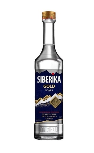 Сиберика Голд 0.5 л фото водка Siberika Gold 0,5 л