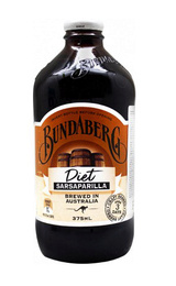 Лимонад Bundaberg Sarsaparilla Diet 24 шт. 0,375 л