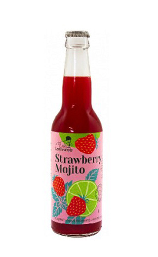 Лемонардо Клубничный Мохито 24 шт. 0.33 л фото лимонад Lemonardo Strawberry Mojito 0,33 л