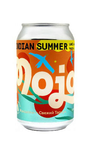 Моджо Индиан Саммер 20 шт. 0.33 л фото лимонад Mojo Indian Summer 0,33 л