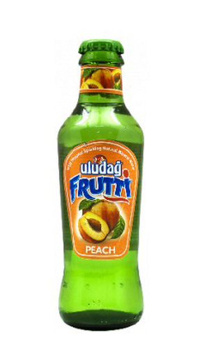 Улудаг Фрутти Персик 0.2 л фото лимонад Uludag Frutti Peach 24 шт. 0,2 л